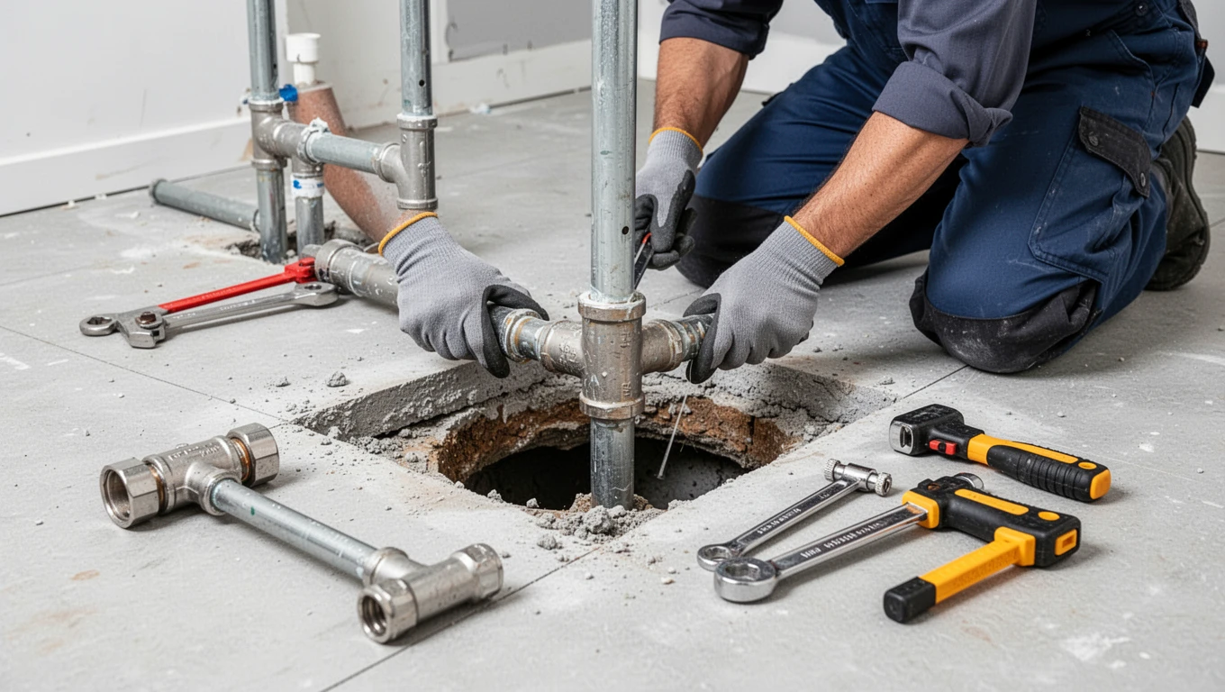 Slab Leak Repair